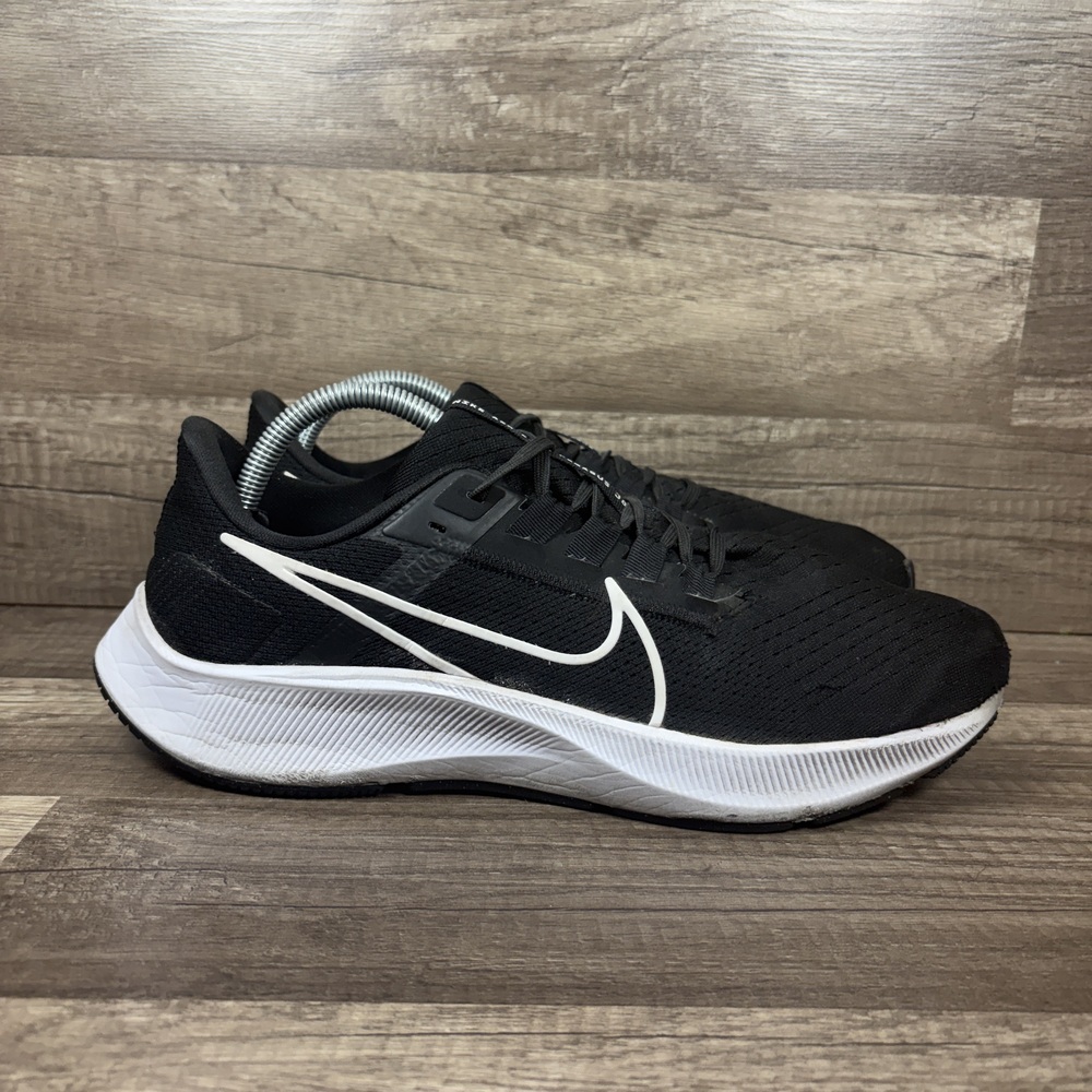 Nike Air Zoom Pegasus 38 Black Womens US Size 9.5 CZ1893-001 Running Shoes